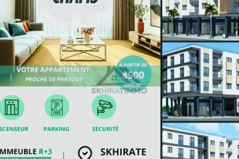 Beaux appartements à Skhirat Centre