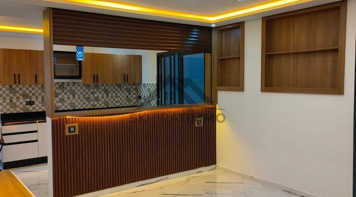 l'entrée de l'appartement