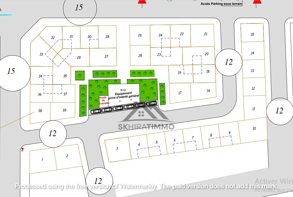 Lots à vendre sur Skhirat 04