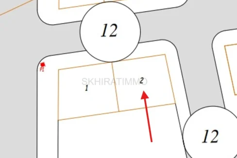 lot de terrain 2 faces